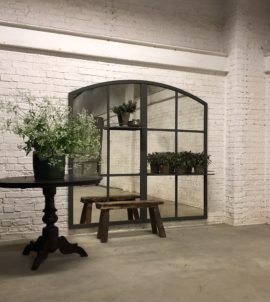 Large Shelved Garden and Home Mirror