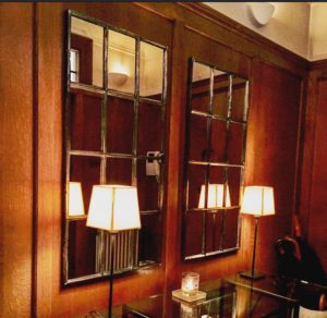 "A Pair of our Architectural Polished Mirror panels make a welcoming entrance in our clients hallway