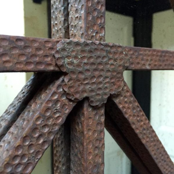 Pair of Unique Iron Work Design Panels - Image 2