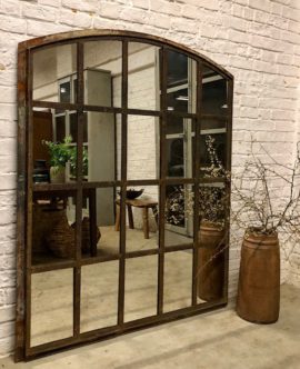 Rustic Architectural Slow Arched Mirror