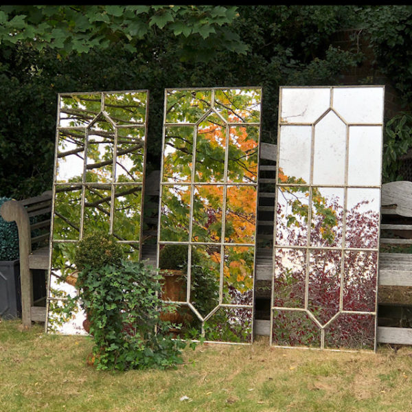 Set of 3 Architectural Home and Garden Mirrors