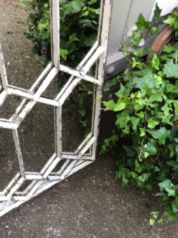 Vintage Decorative Cast Iron Window Mirrors