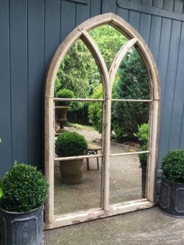 Reclaimed Chapel Arch Original Window Mirror