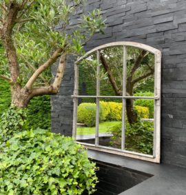Industrial Slow Arch Home and garden Mirror