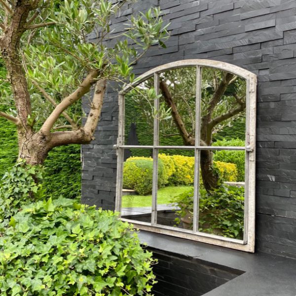 Industrial Slow Arch Home and garden Mirror