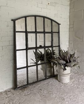 Ironwork Slow Arch Industrial Factory Mirrors