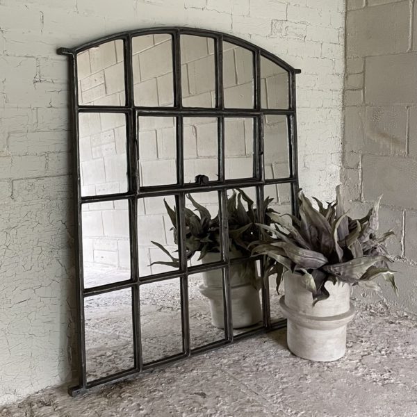 Ironwork Slow Arch Industrial Factory Mirrors