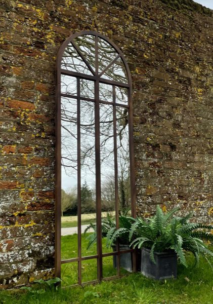 Bespoke Arched Industrial Factory Style Mirror