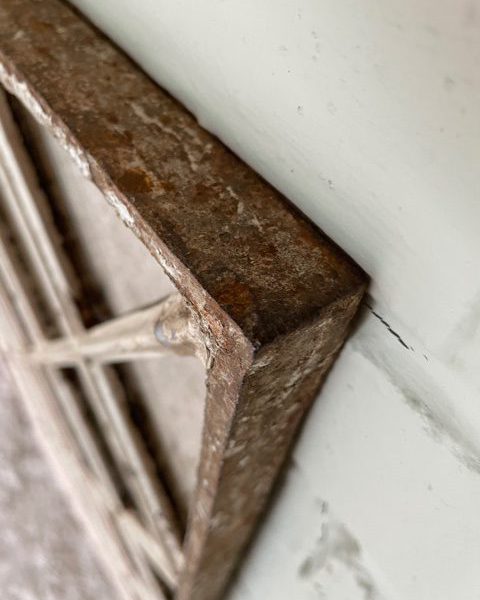 Original Architectural Diamond Design Window Mirror - Image 3