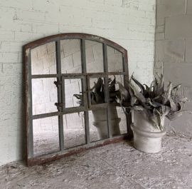 Belgian Industrial Home and Garden Arch Mirror
