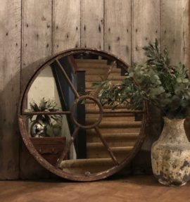 Antique Salvage Rustic Mirror