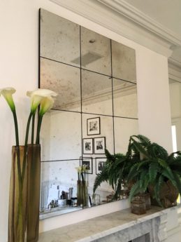 Antiqued Bespoke  Mirror Panels