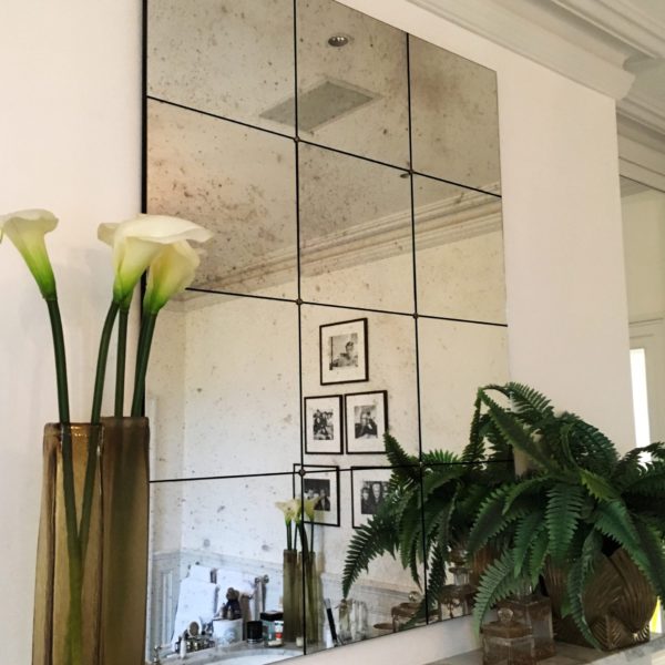 Antiqued Bespoke  Mirror Panels
