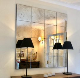 Antiqued Mirror Panels