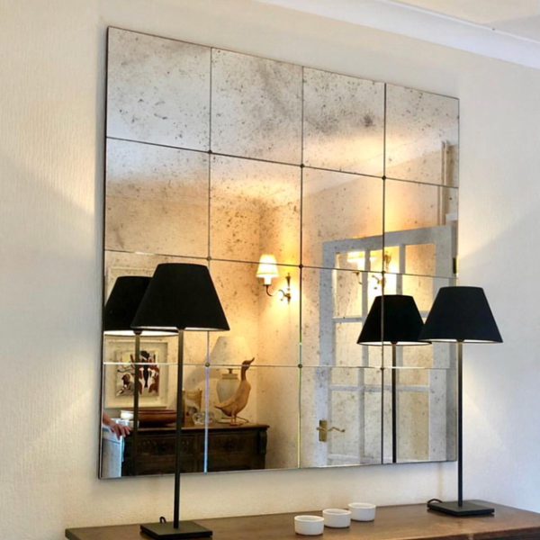 Antiqued Mirror Panels