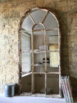 Arch Vintage Architectural Window Mirror