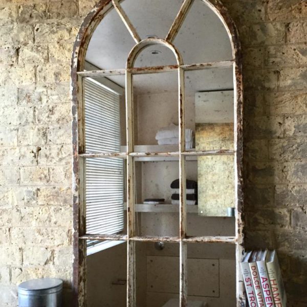 Arch Vintage Architectural Window Mirror