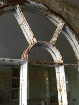 Arch Vintage Architectural Window Mirror