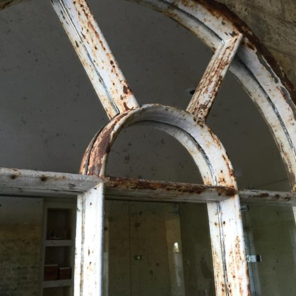 Arch Vintage Architectural Window Mirror