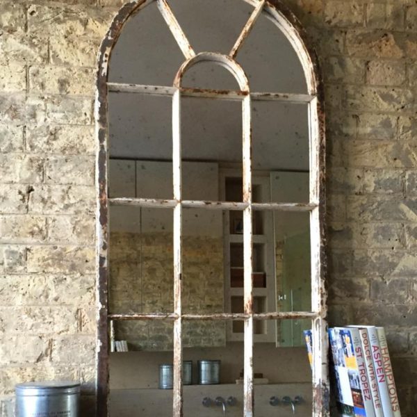 Arch Vintage Architectural Window Mirror