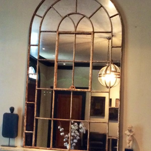 Arched Window Mirror