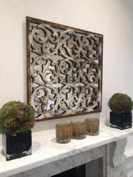 Decorative Ironwork Design Mirror