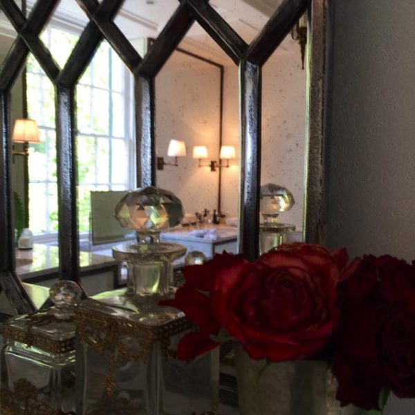 Decorative Polished Cast Iron Elegant Window Mirror Panels - Image 5
