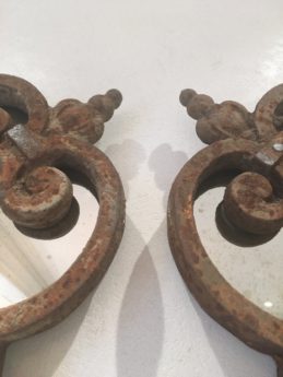 Reclaimed Decorative Rustic Ironwork Mirrors