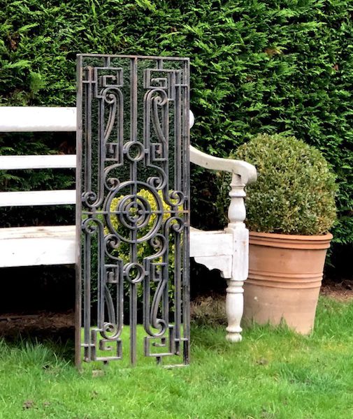 Decorative Scroll Ironwork Mirror Panels