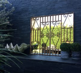 Decorative Vintage Garden Ironwork Mirror