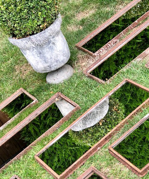 Eclectic Set of Architectural Rustic Mirrors