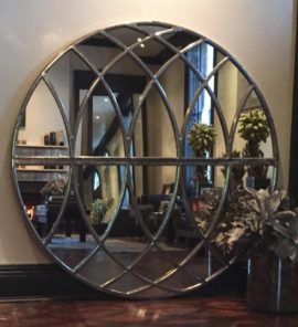 Extra Extra Large Circular Panelled Mirrors