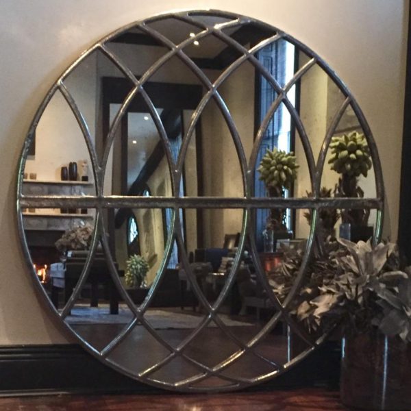 Extra Extra Large Circular Panelled Mirrors