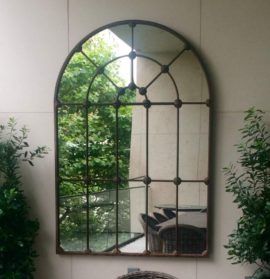 Extra Large Garden Full Arch Bose Window Mirror