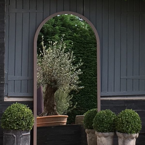 Full Arch One Piece Garden and Home Mirror