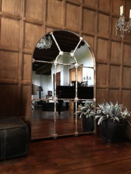 Full Arched Architectural Decorative Window Mirror