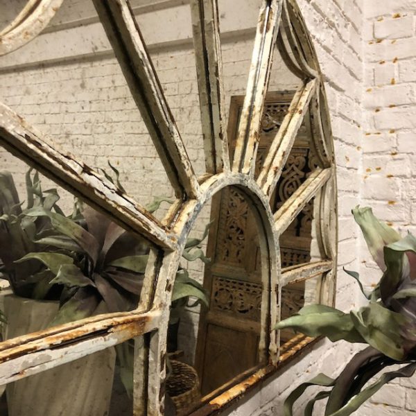 Georgian Arched Decorative Antique Mirror