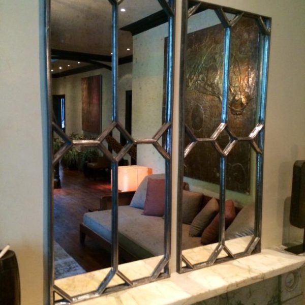 Intricate Design Mirror Panels