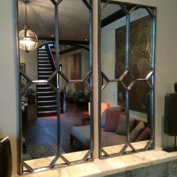 Intricate Design Mirror Panels