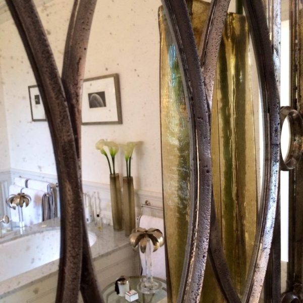 Irish Elegant Stunning Art Deco Design Window Mirror Panels