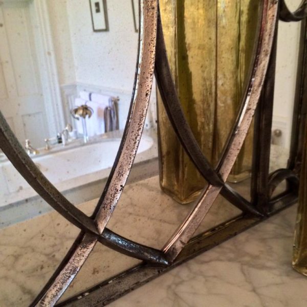 Irish Elegant Stunning Art Deco Design Window Mirror Panels