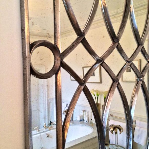 Irish Elegant Stunning Art Deco Design Window Mirror Panels