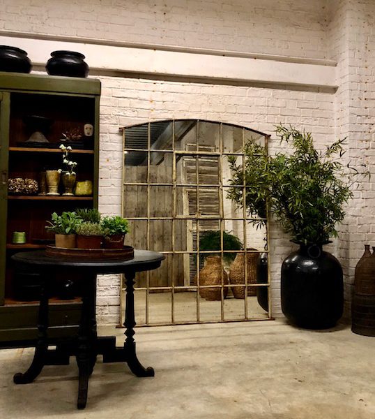 Large Window Industrial Factory Home and Garden Mirror