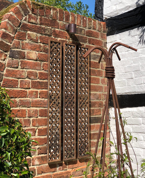 Narrow Elegant Orangery Mirror Panels