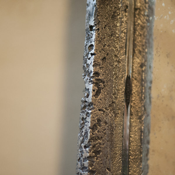 Old Mill Antique Cast Iron Window Frame Mirror - Image 3