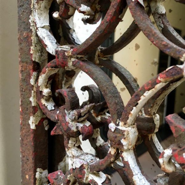 Original Decorative Hand Crafted Iron Mirror Panels - Image 3