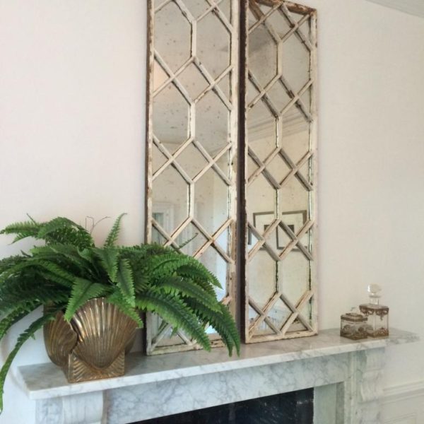 Original Decorative Architectural  Window Frame Mirrors