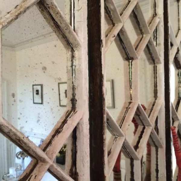 Original Decorative Architectural  Window Frame Mirrors