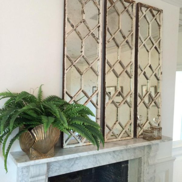 Original Decorative Architectural  Window Frame Mirrors