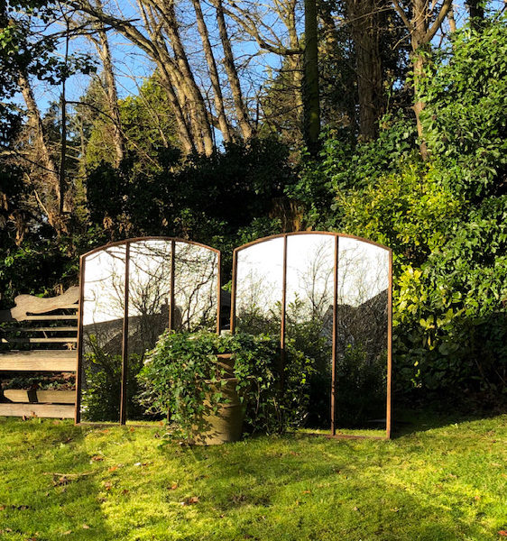 Pair of Vintage English Mirrors